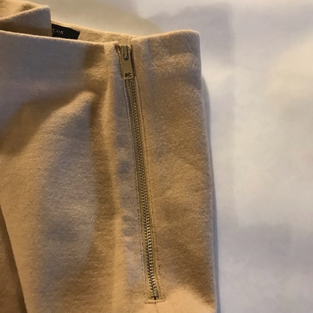 Ann Taylor Wool-Blend Mini-Skirt Size 4 Camel - Picture 4 of 8